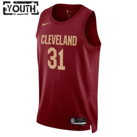 Dječji NBA Dres Cleveland Cavaliers Jarrett Allen 31 Nike 2022-23 Icon Edition Maroon Swingman